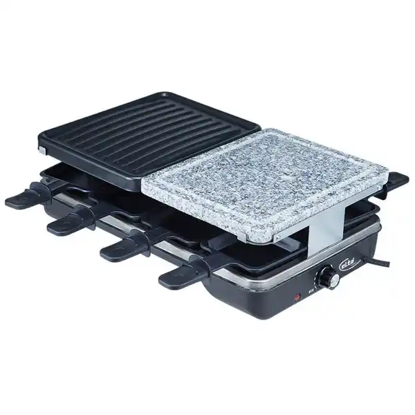 Bild 1 von Elta Raclette-Grill RCS-1200 schwarz B/H/L: ca. 38,5x12,5x23,5 cm