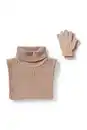 Bild 1 von C&A Set-Rollkragen-Einsatz und Handschuhe-2 teilig, Beige, Größe: 98-104