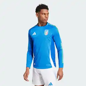 Adidas Italy 24 Long Sleeve Home Authentic - Herren Jerseys/replicas