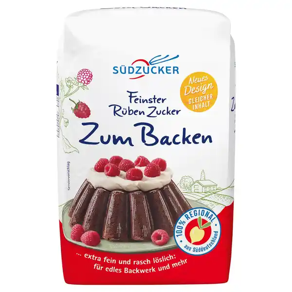 Bild 1 von SÜDZUCKER Feinster Backzucker 1 kg