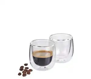 Cilio Espressoglas 80ml 2er-Set VERONA, Glas