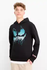 C&A Venom-Hoodie, Schwarz, Größe: 152