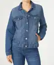 Bild 1 von Jeansjacke mit Taschen Janina, Knopfleiste, jeansblau