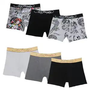 ED HARDY Herren-Boxershorts, 3-St.-Packg.