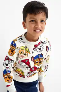 C&A PAW Patrol-Set-Hoodie und Sweatshirt-2 teilig, Blau, Größe: 92