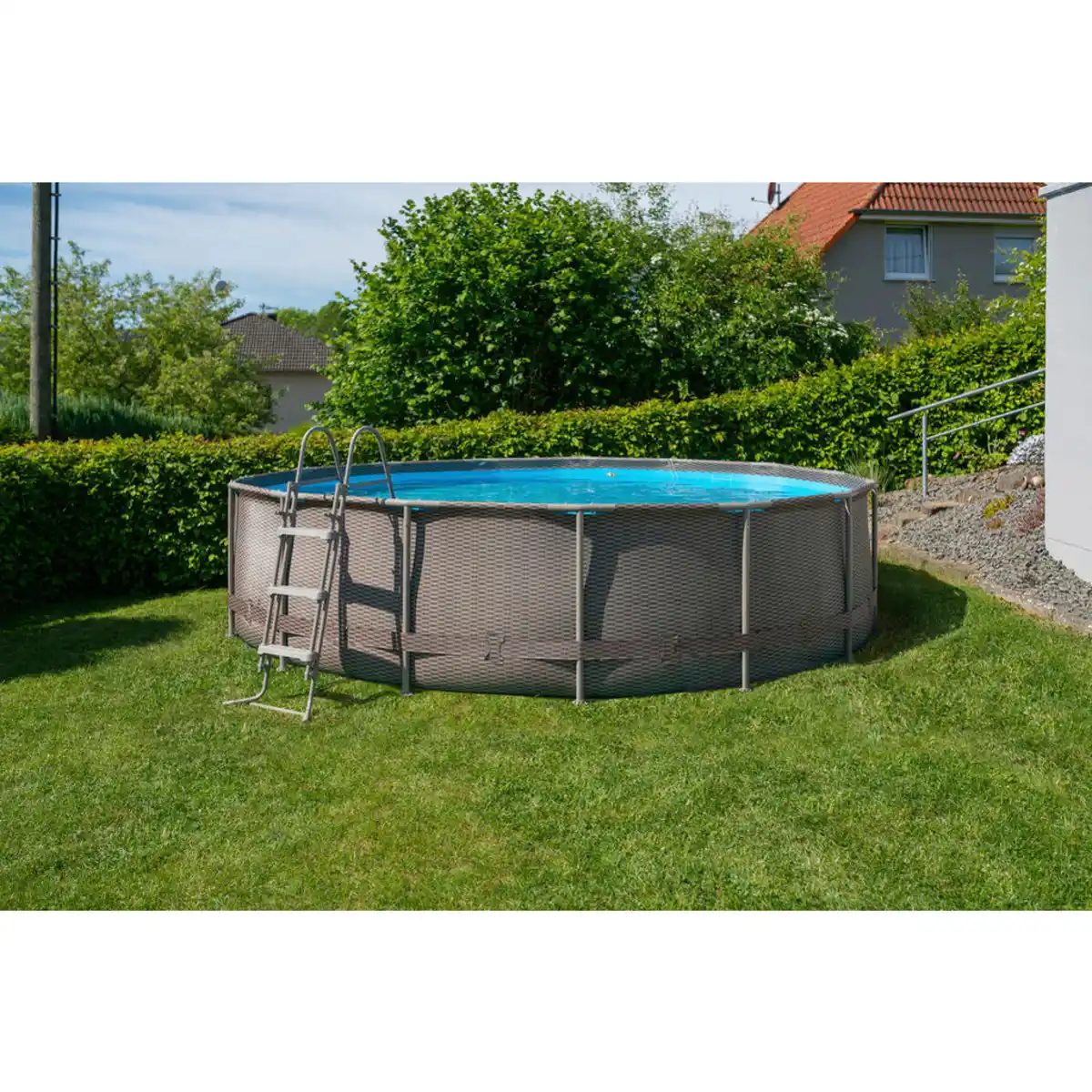 Bild 1 von Summer Waves Poolset Active Frame H/D: ca. 106x457 cm
