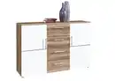 Bild 1 von Kommode Punto Oak/Weiß Nachbildung ca. 132 x 91 x 38 cm