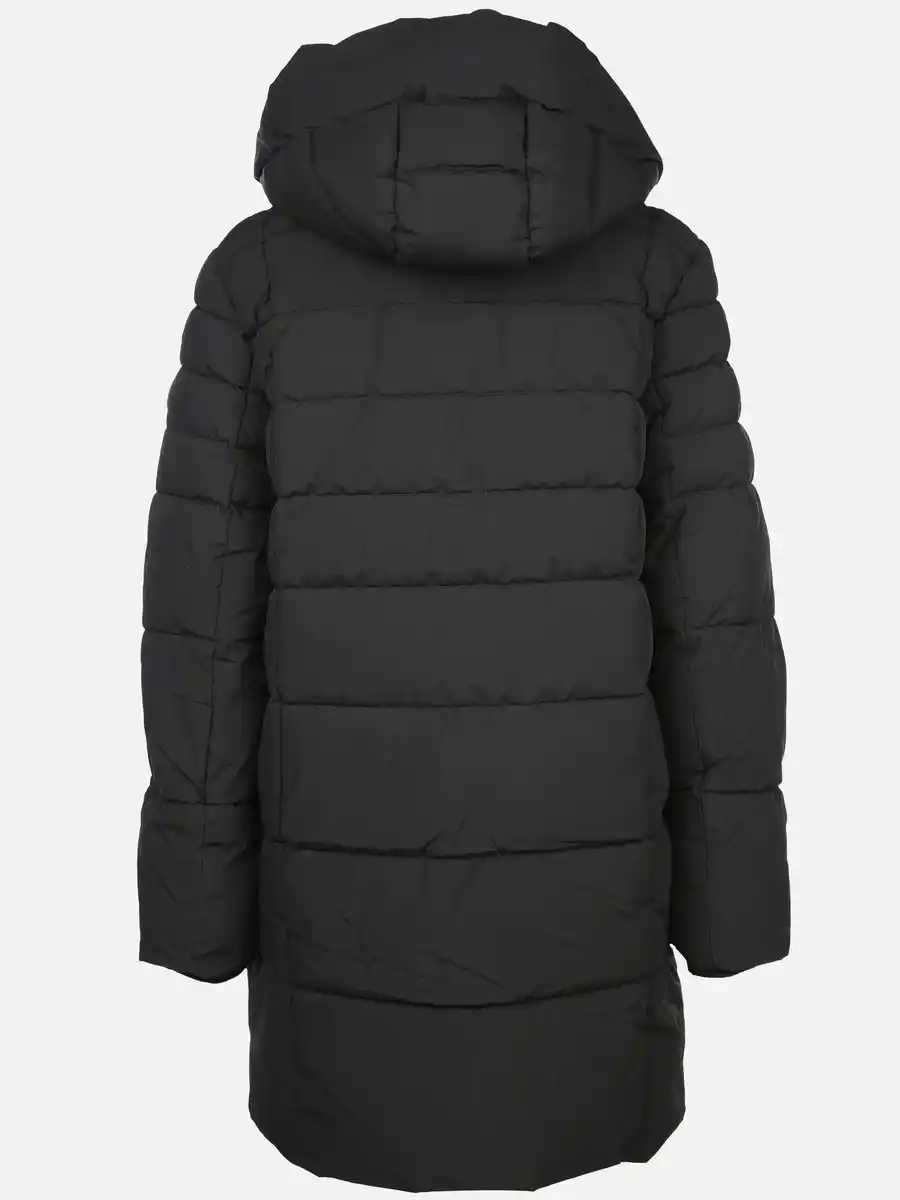 Bild 2 von Damen Stepp-Parka mit Kapuze Schwarz