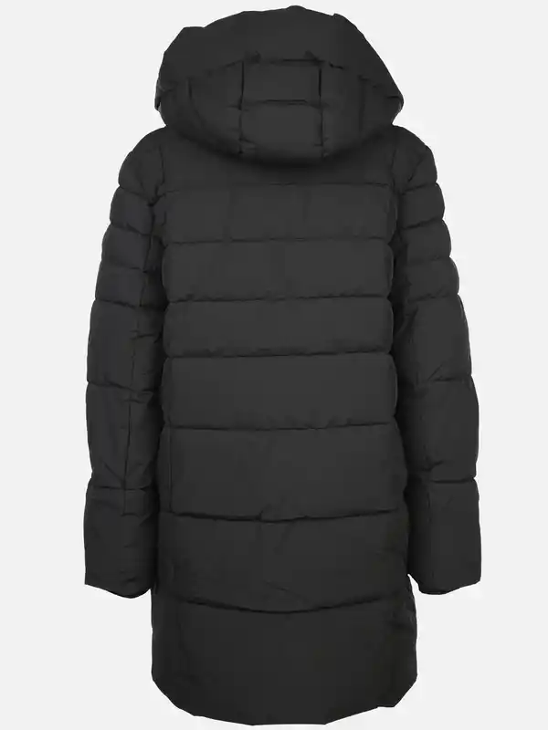 Bild 2 von Damen Stepp-Parka mit Kapuze Schwarz