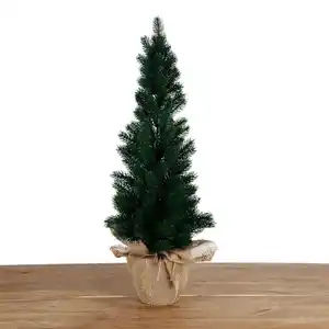 Künstlicher Weihnachtsbaum mit Topf 80cm