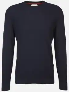 Herren Strickpullover Blau