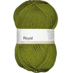 Royal Strickgarn, Olivgrün, 100 g