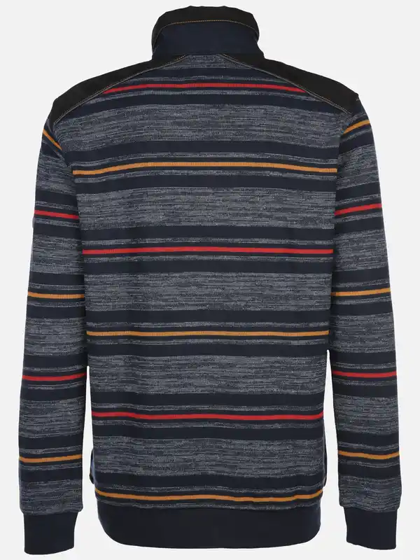 Bild 2 von Herren Sweattroyer mit Streifen Blau