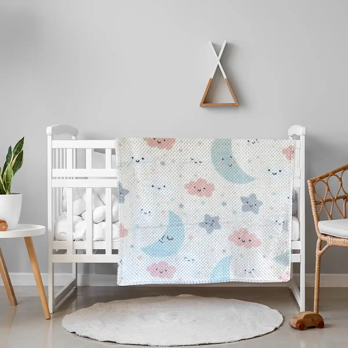 Bild 3 von Kinder-Kuscheldecke "Cashmere Dots"