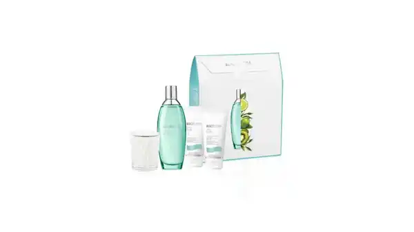 Bild 1 von Biotherm Eau Pure Eau de Toilette, Bodylotion, Duschgel und Kerze Geschenkpackung