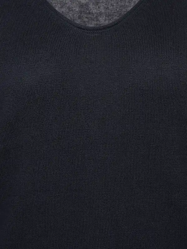 Bild 3 von Damen Pullover mit V-Ausschnitt Blau