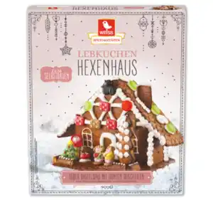 WEISS Lebkuchenhexenhaus*