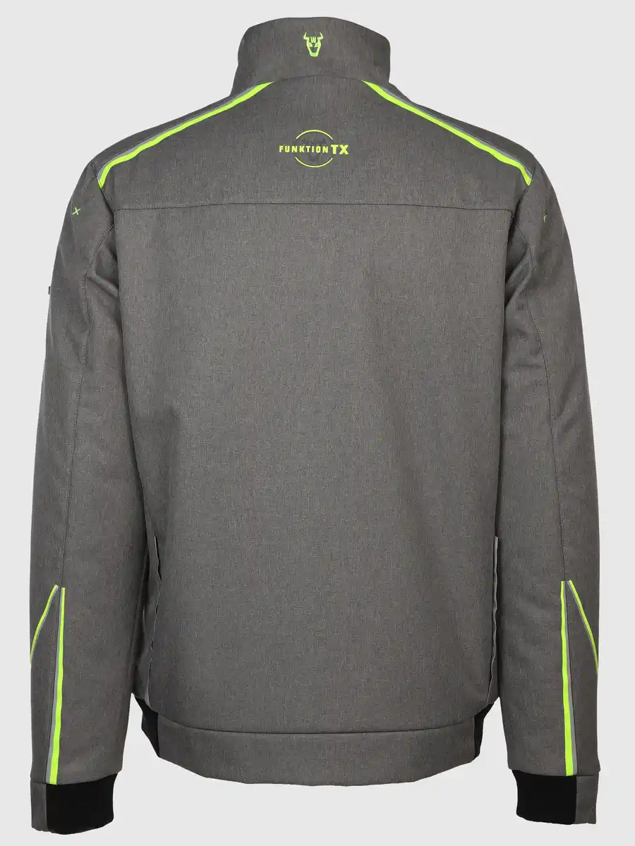 Bild 2 von Herren Softshelljacke mit vielen Details Grau