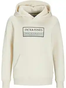 Jack&Jones Junior JORFREDERIKSBERG Hoodie Weiß