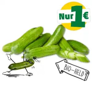 NATURGUT Bio-Snackgurke