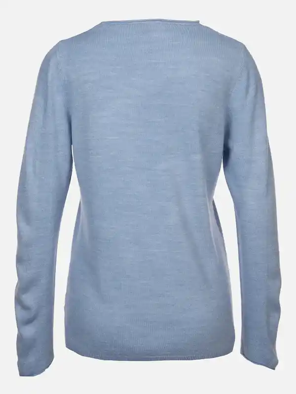 Bild 2 von Damen Feinstrickpullover Blau