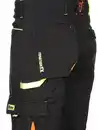 Bild 4 von Herren Softshell Arbeitshose mit Neondetails Schwarz