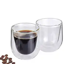 Cilio 2er Set Kaffeeglas 250ml VERONA, Glas