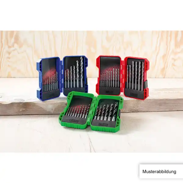 Bild 3 von Doppelnut-Holzbohrer-Set - 15tlg.