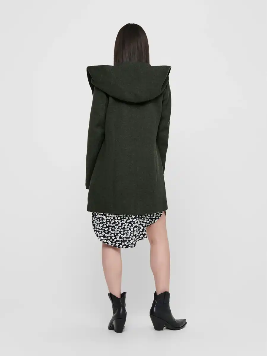 Bild 3 von Only ONLSEDONA LIGHT COAT Kapuzenjacke Grün