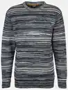 Bild 1 von Herren Strickpullover in gestreifter Optik Blau