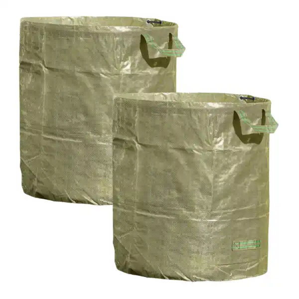 Bild 1 von Gartenabfalltasche ca. 272 Liter - Olive, 2er-Set