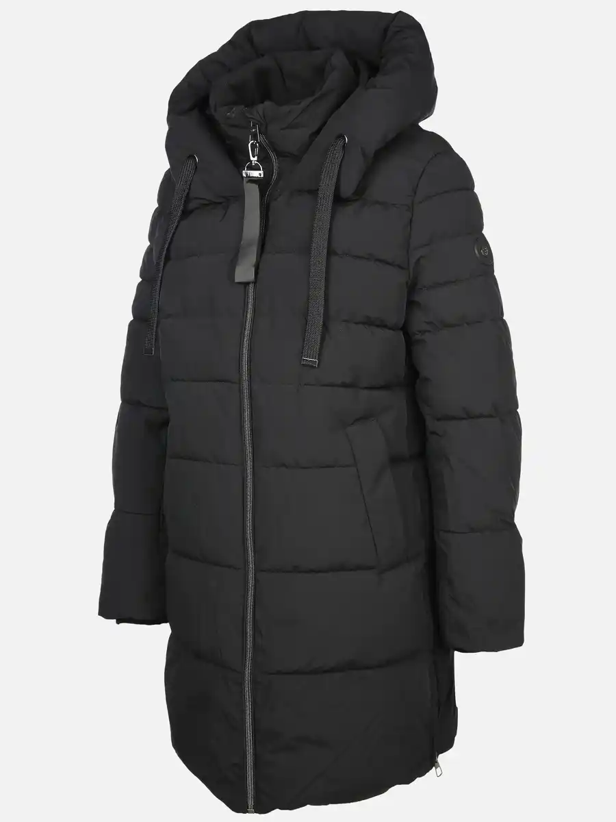 Bild 3 von Damen Stepp-Parka mit Kapuze Schwarz