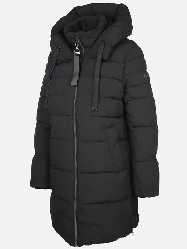 Bild 3 von Damen Stepp-Parka mit Kapuze Schwarz