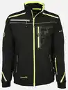 Bild 1 von Herren Softshelljacke mit Neondetails Schwarz