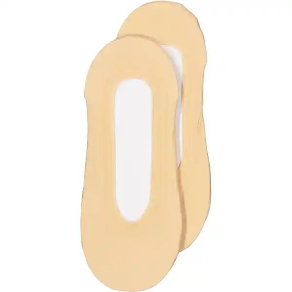 Bild 1 von Damenfüßlis 2er-Pack, Beige, 35/38