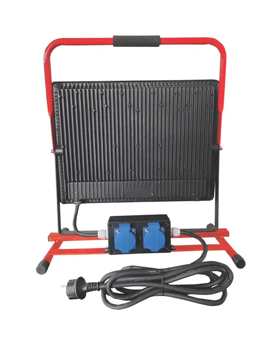 Bild 3 von LED Arbeitsleuchte, Baustrahler, PRO-LINE FIXSTAND 300W, 24000lm, 6500K, IP54, 2 Steckdosen