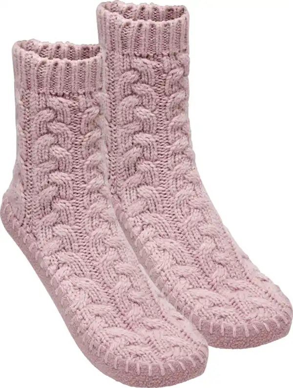 Bild 1 von IDEENWELT Hausschuhsocken mauve 39/40