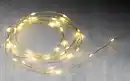 Bild 2 von IDEENWELT Micro-LED-Lichterkette 40 Lichter warmweiß, Gold