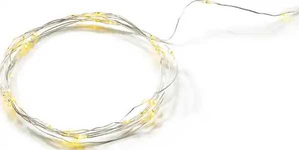 Bild 1 von IDEENWELT Micro-LED-Lichterkette 50 Lichter warmweiß