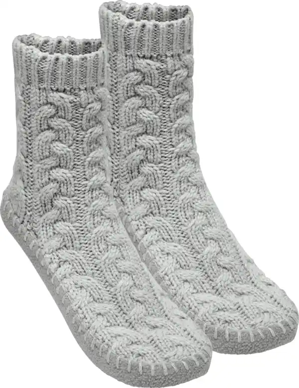 Bild 1 von IDEENWELT Hausschuhsocken grau 37/38