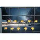 Bild 1 von LED-Lichtervorhang 'Sterne' 10 LEDs batteriebetrieben 135 x 30 cm