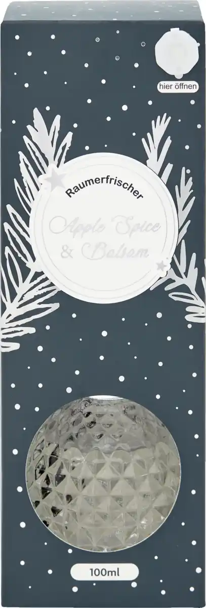 Bild 1 von IDEENWELT Weihnachtlicher Raumerfrischer silber Apple Spice