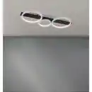 Bild 1 von LED-Deckenleuchte 'Simone' schwarz, weiß 34 W 80 x 34,1 x 7 cm