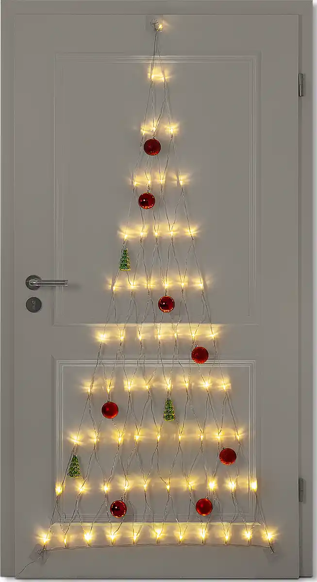 Bild 3 von IDEENWELT LED-Weihnachtsbaum-Türhänger
