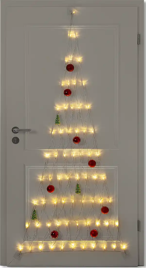 Bild 3 von IDEENWELT LED-Weihnachtsbaum-Türhänger