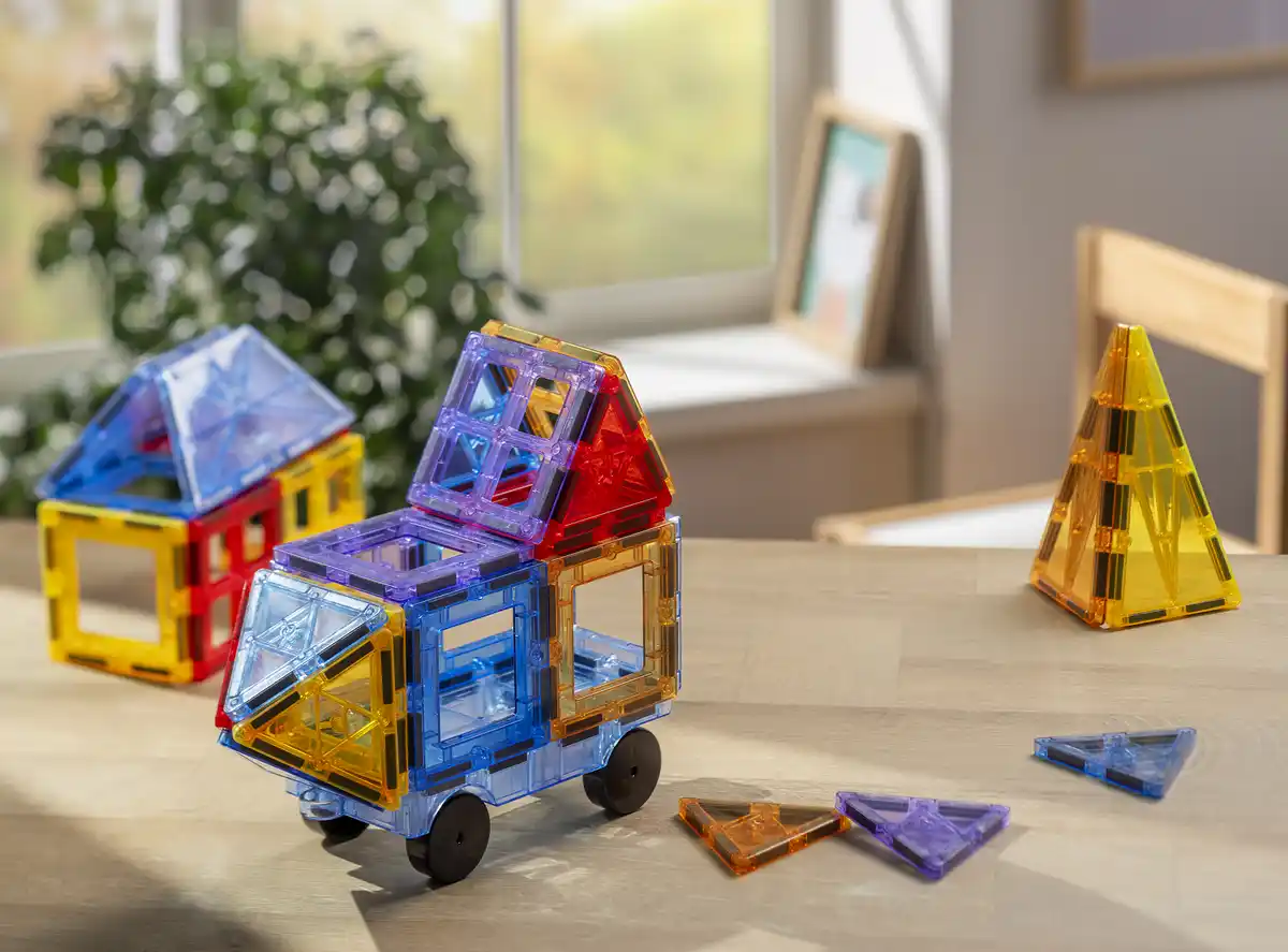 Bild 2 von IDEENWELT Magnetbauset Fahrzeuge