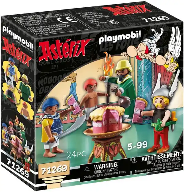 Bild 1 von Playmobil® Konstruktions-Spielset Pyradonis' vergiftete Torte (71269), Asterix, (24 St), Made in Europe