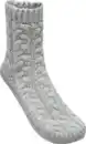 Bild 2 von IDEENWELT Hausschuhsocken grau 41/42