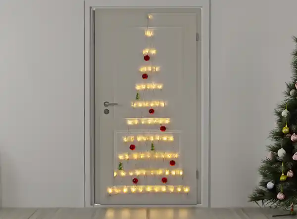 Bild 1 von IDEENWELT LED-Weihnachtsbaum-Türhänger