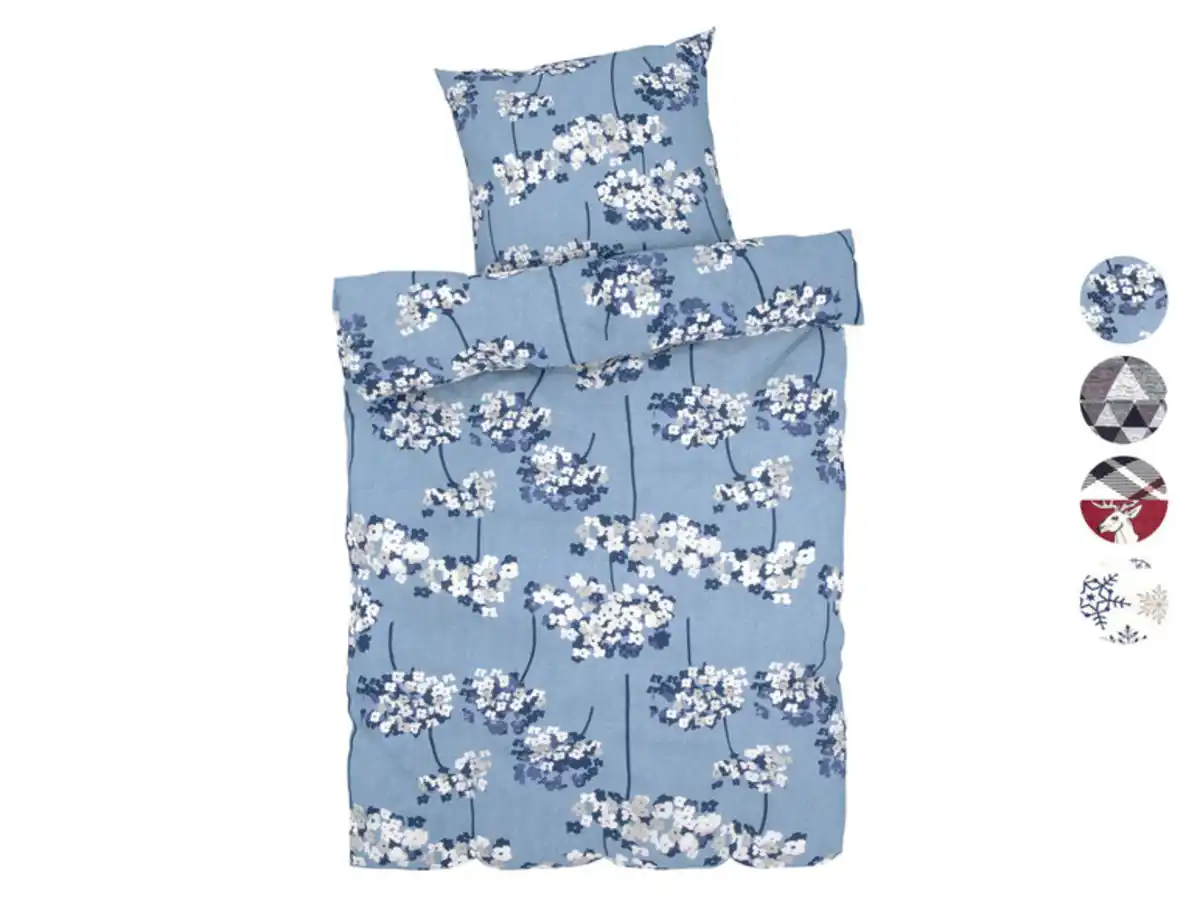 Bild 1 von LIVARNO home Winter Jersey Bettwäsche, 155 x 220 cm